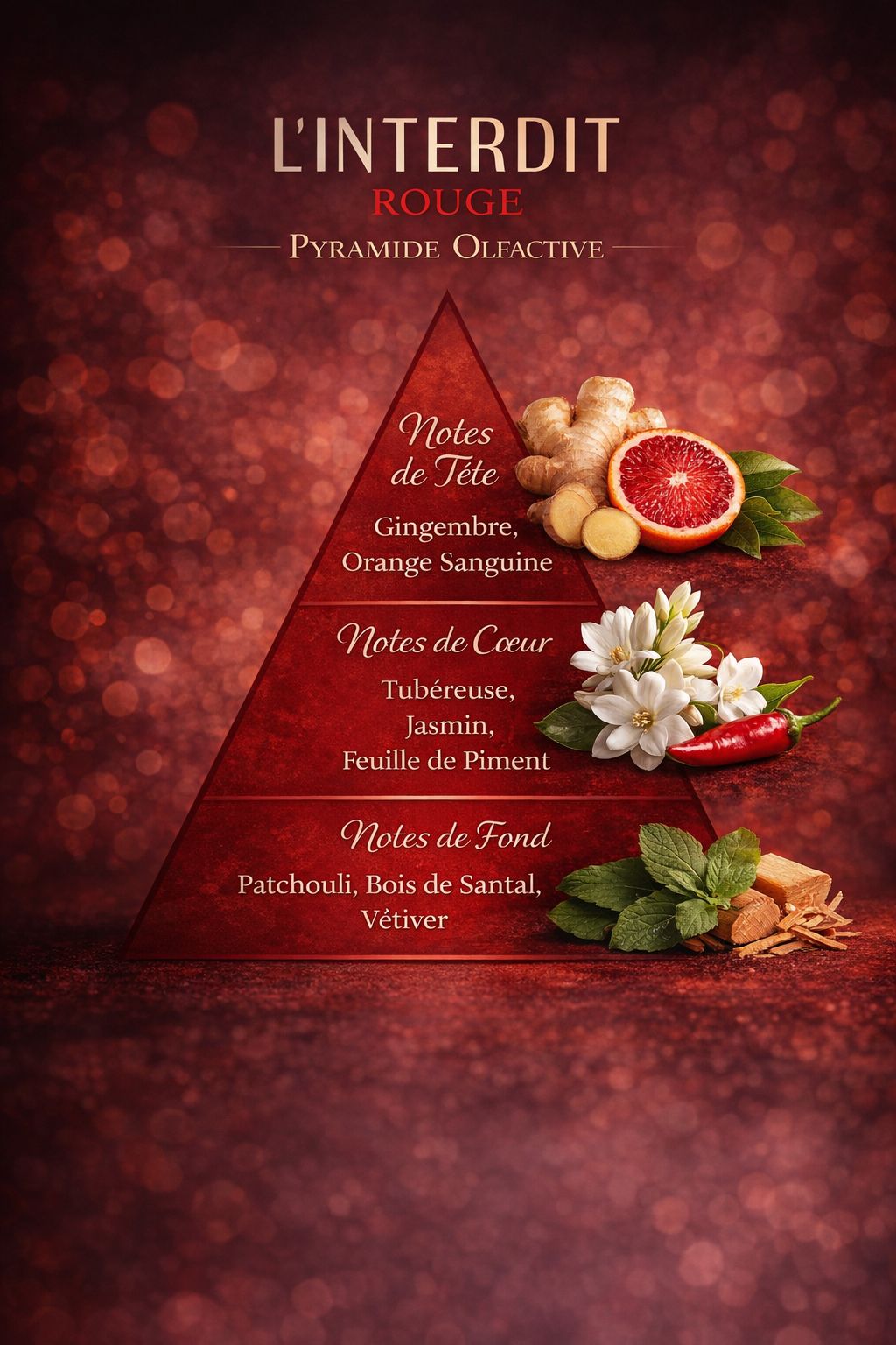 Mini Parfum - Interdit Rouge - Eau de Parfum - 10 ml