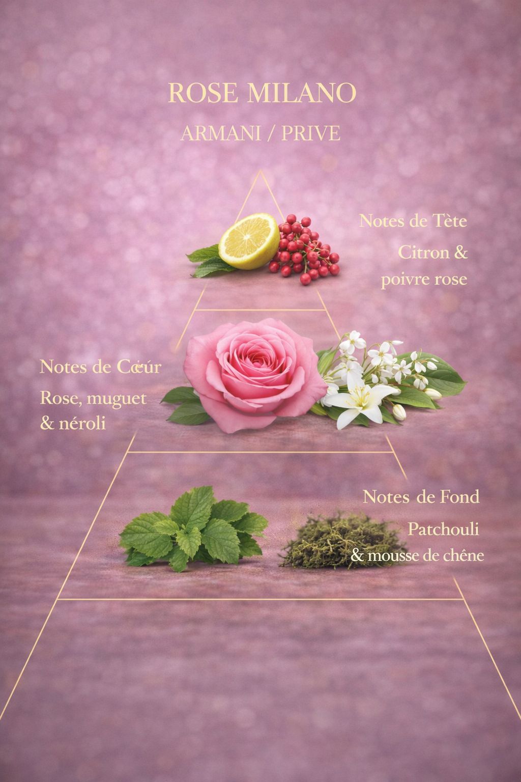 Mini Parfum - Rose Milano - Eau de Toilette - 7 Ml
